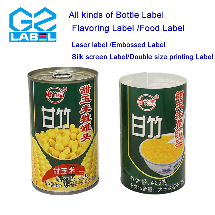 Clear Wine Bottle Labels Personalized Round waterproof company logo stickers Custom