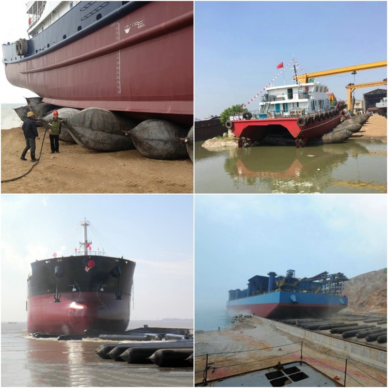Good Air Block Inflatable Marine Tugboat Launching Airbag for Ship Launching