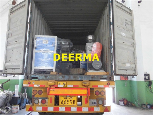 80kw / 60kw Power Plastic / Pvc Pipe Production Line Machines for Customer Requirements 26m*2m*2m