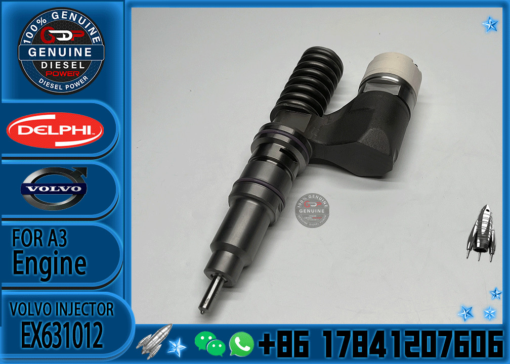 Diesel Fuel Injector RG33967 RE505207 RE31717 EX631012 RE517662 3964820 BEBE4B10101 8113092 EX631011 RG33966 SE501957
