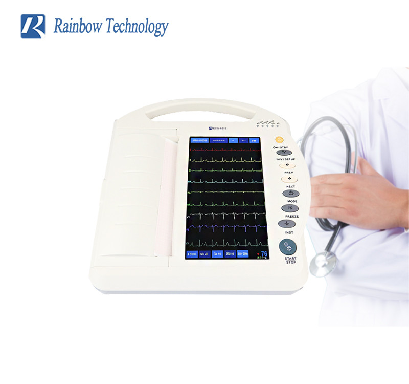 10.1 Inch Handheld Ecg Monitor Large Screen Hugh Capacity Storage