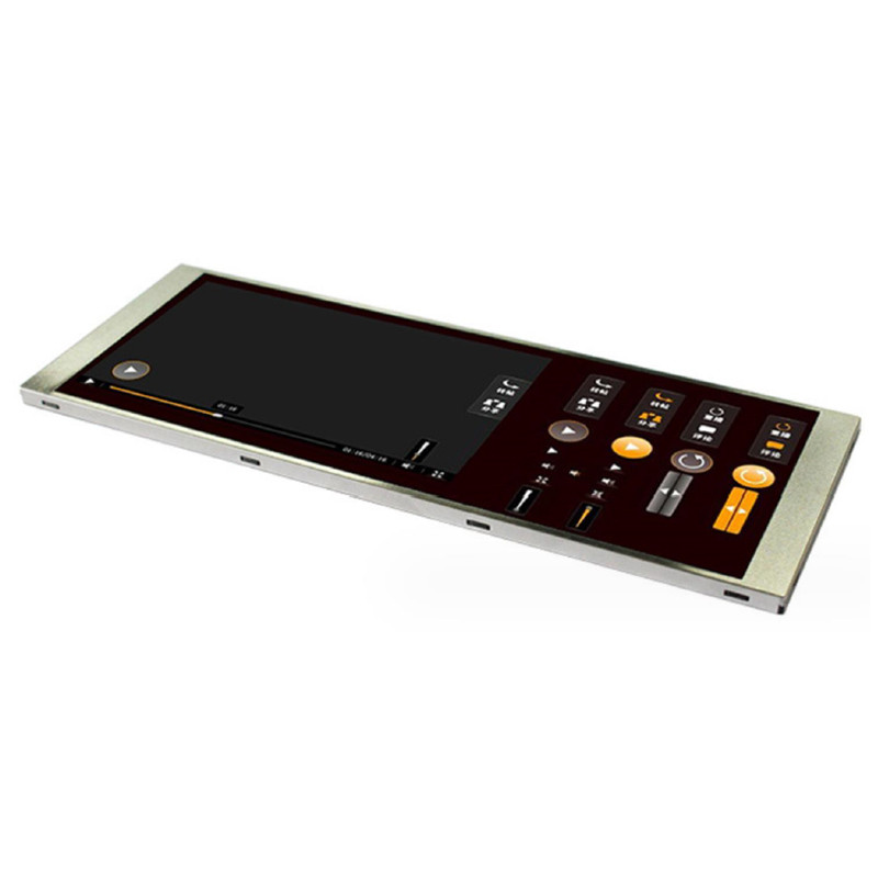 6.86 Inch Strip Bar Intelligent LCD 480×1280 Dots LVDS/MIPI IPS HD Industrial Control Advertising Screen