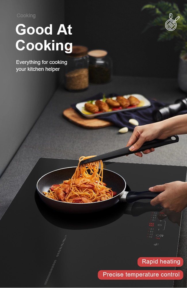 Touch Control Built In Induction Stove 3 Burner 6100W CB Certified