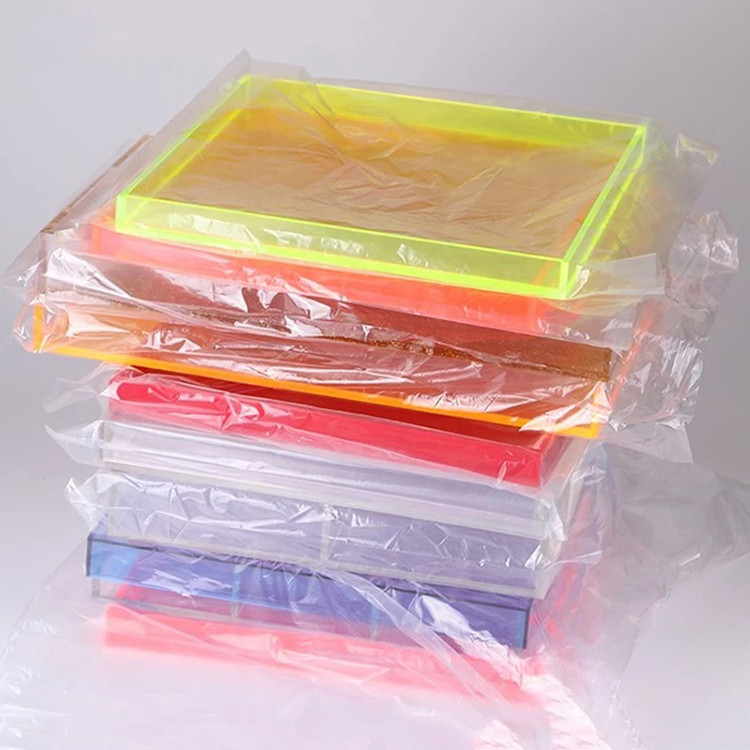 Plexiglass Acrylic Tray Display Clear Case Dessert Cake Box Custom Eco - Friendly
