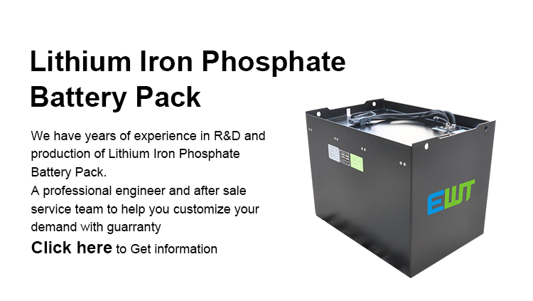 48V 450AH Custom Lithium Iron Phosphate Battery Pack For Electric Forklift