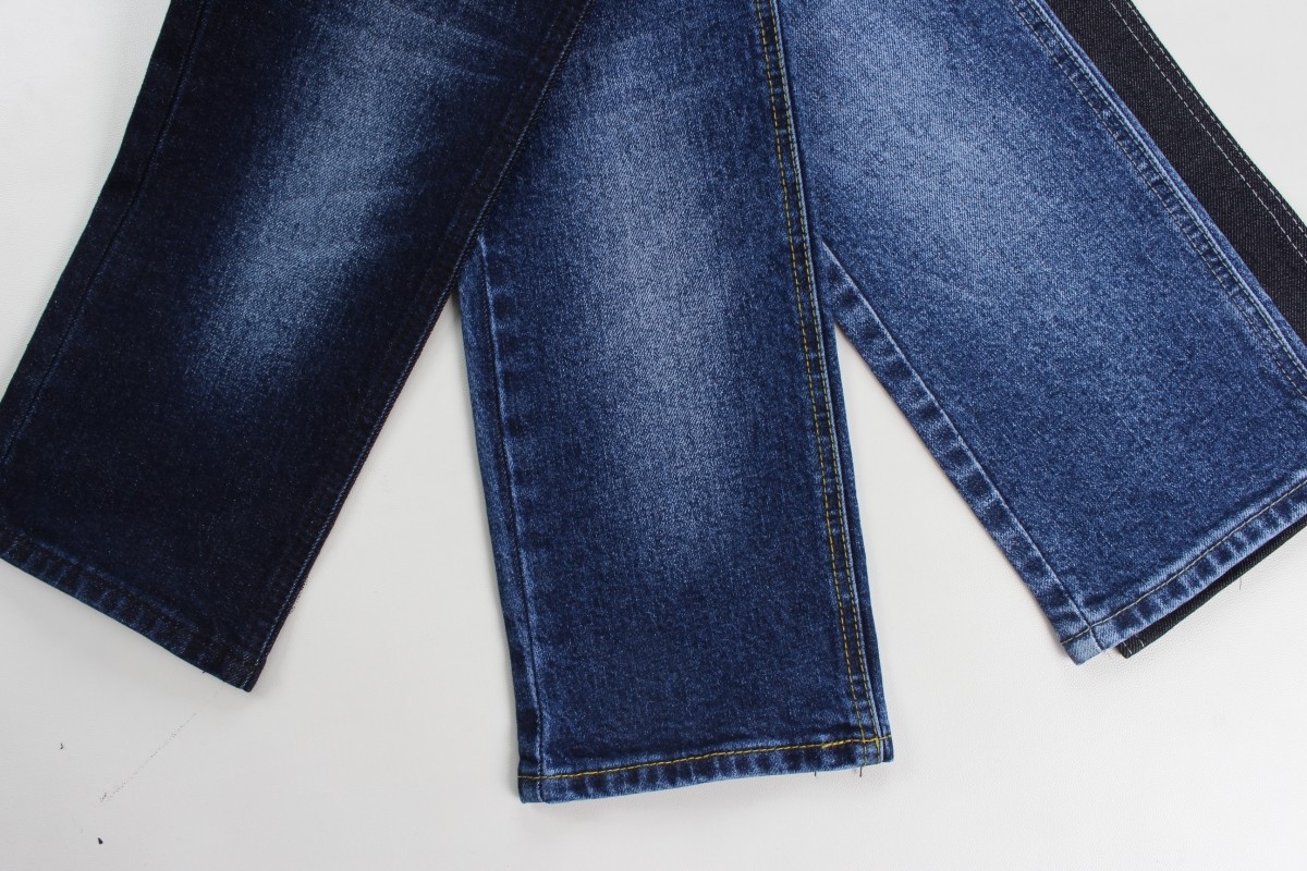 2024 Hot Sell 12.5 Oz Dark Blue Stretch Woven Denim Fabric For Jeans