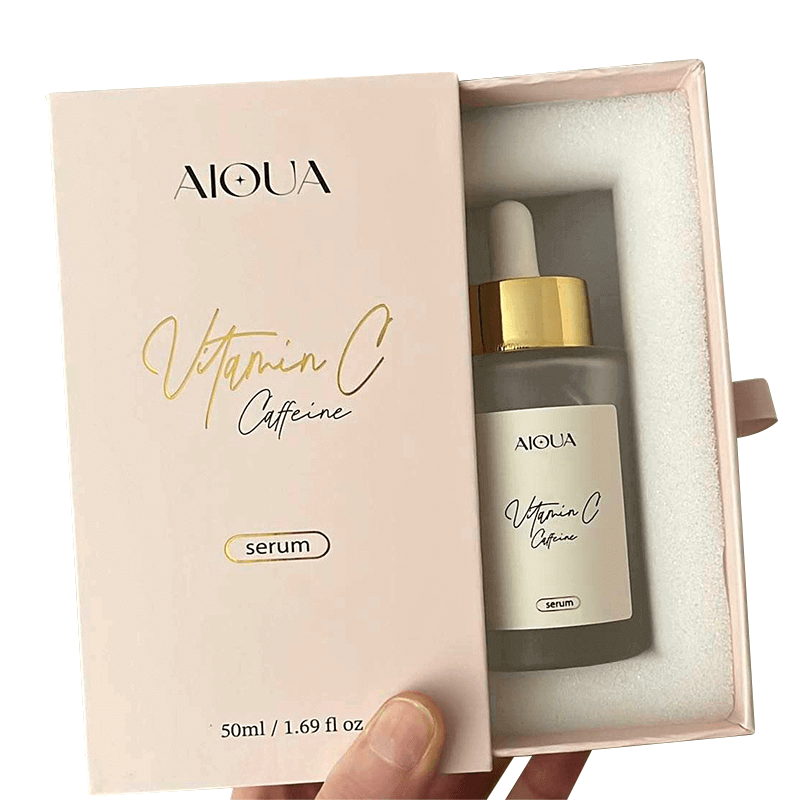 Exquisite Cologne Perfumes Pull Out Drawing Paper Box with Customizable Logo Design