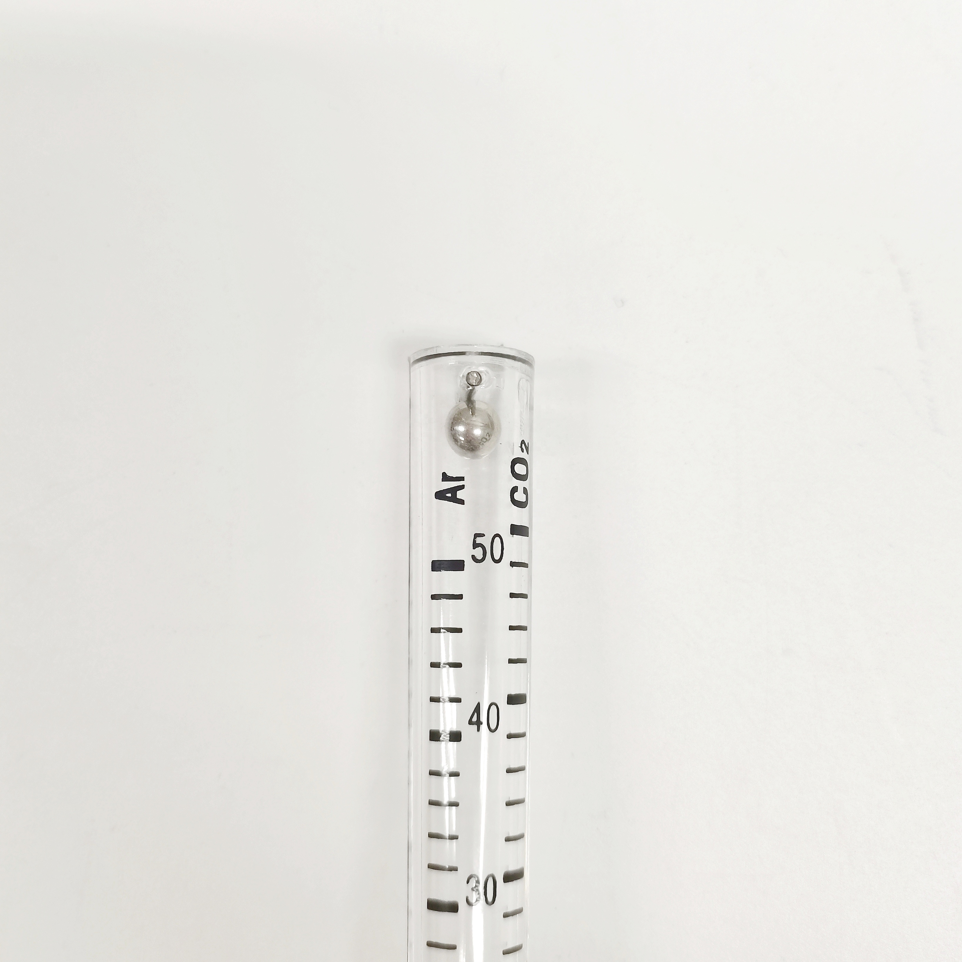 Convenient Argon Co2 Flow Meter Tester peashooter for Mig Tig Welder Welding 0-50ml