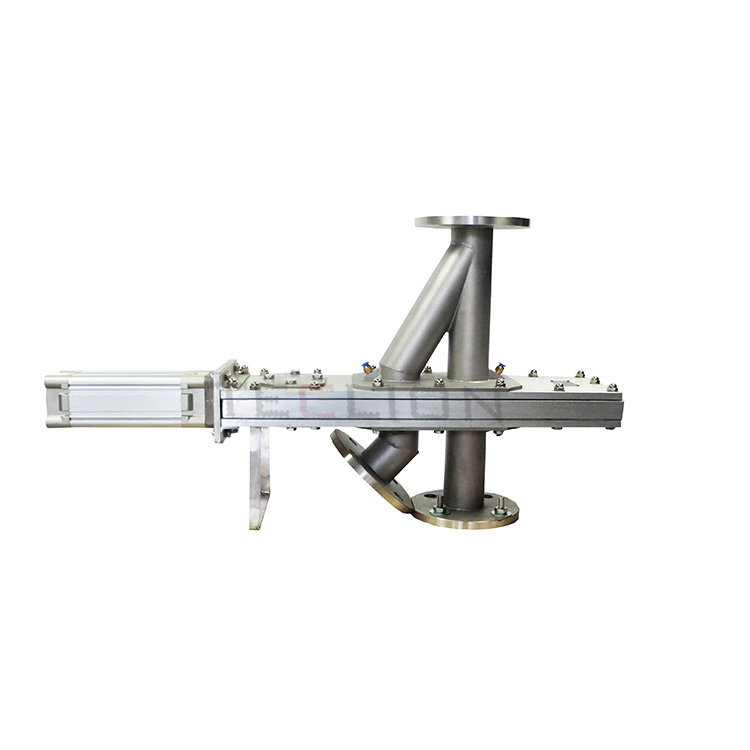 Customized 3 Way Pneumatic Diverter Gate valve For Gravity Flow