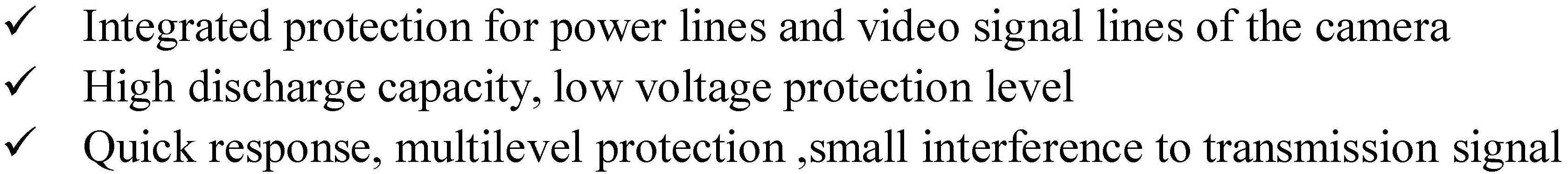 Power 5v - 220v Surge Protector For Cctv Camera Security Camera Surge Protection