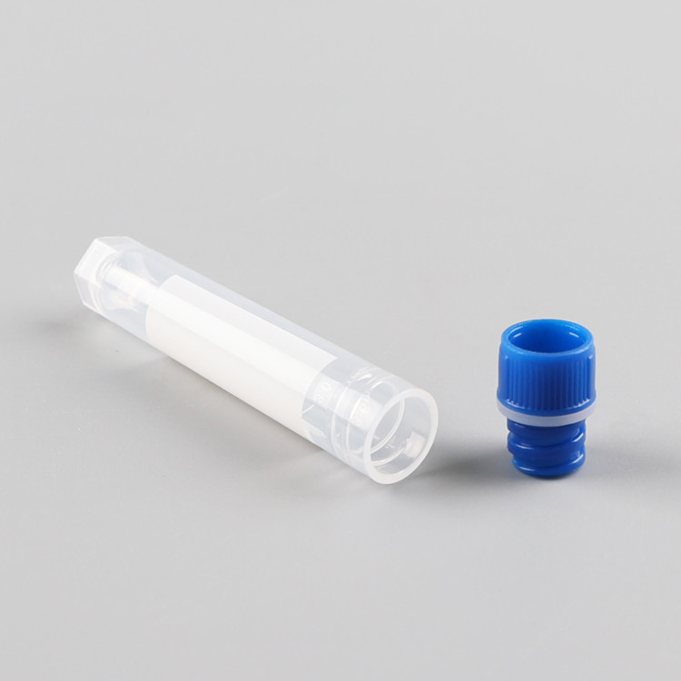 O-Ring Silicone Seal 3.6ml PP Freezing Cryogenic Vials With Graduation