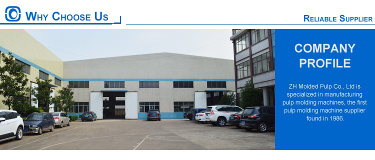 Fiber Molded Pulp Moulding Machine , Rice Straw Tableware Making Machine 130kw