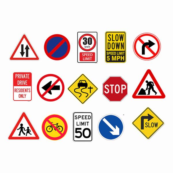 Custom Reflective Traffic Road Safety Sign No Parking Stop Speed Limit Warning