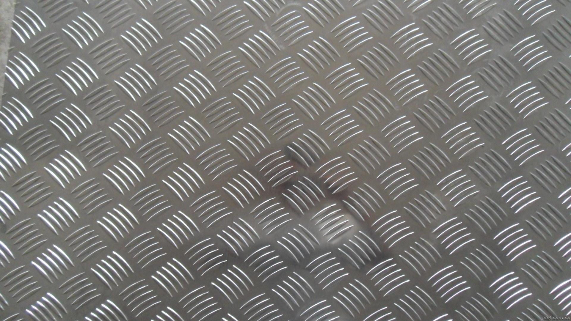 Custom Diamond Aluminum Tread Sheet 3003 H224 Aluminum Checkered Plate
