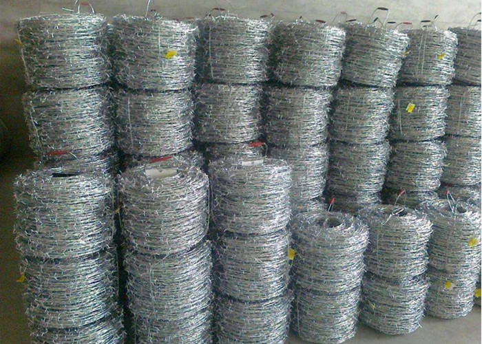 SWG14XSWG16 Galvanized Barbed Wire