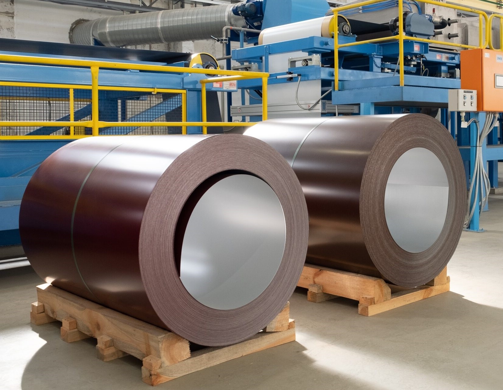 Z225 PPGI Brown Colour Coated Sheet Coil HDP DX51D For Cladding Or Roofing