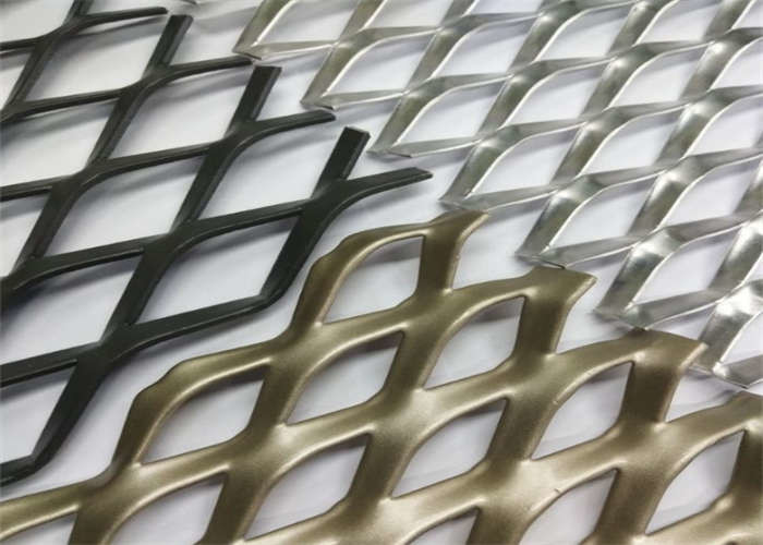 Q235 Expanded Steel Diamond Mesh