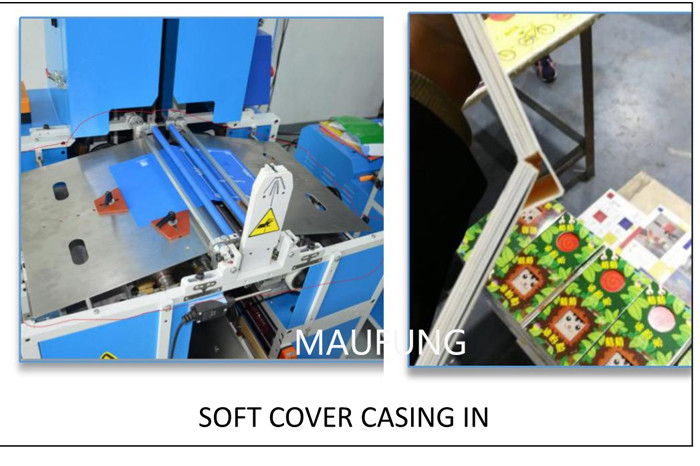 MAUFUNG Children Book Casing In Machine Board Book Making Machine MF-SKJ380AS