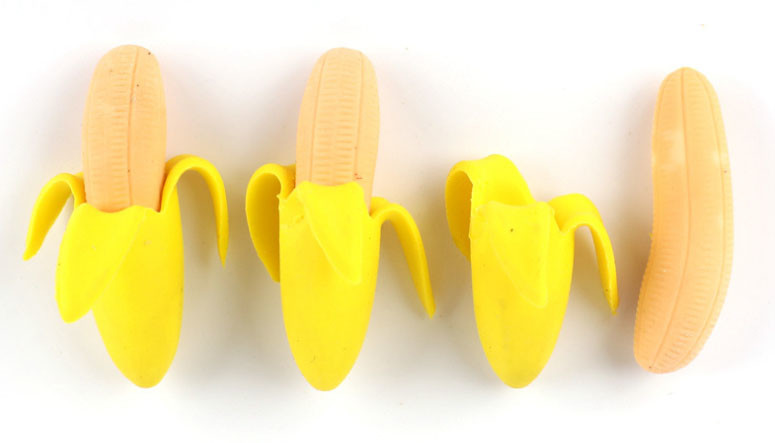 OEM ODM TPR PVC Erasers Kids Stationery supplies 3D Animal, Food, Plant, Vegetables, Fruits disassembled and assembl