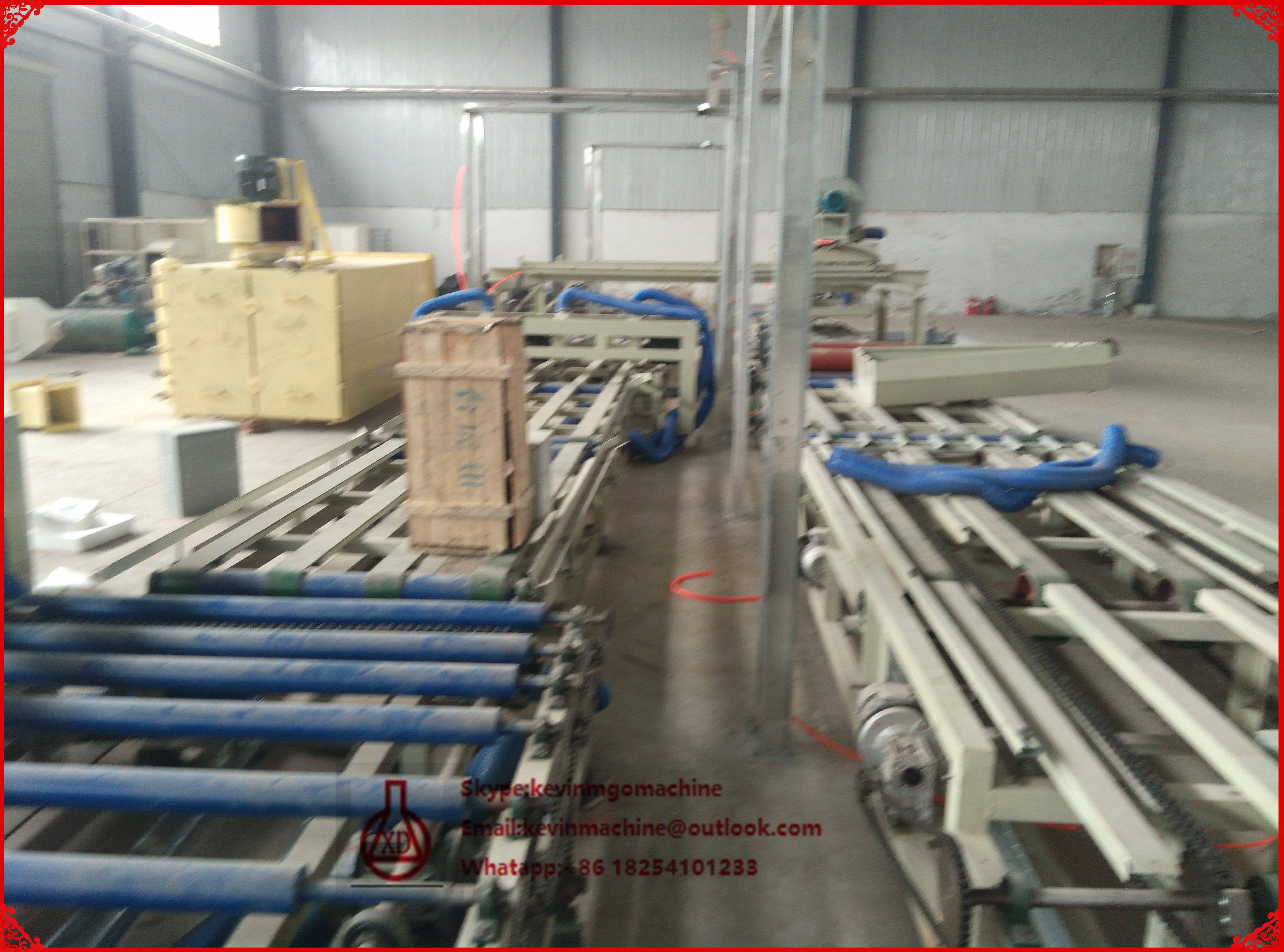 Non Asbestos Fiber Cement Board Production Line With 2000SQM Larger Capacity