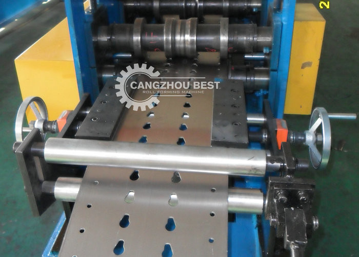 Supermarket Storage Rack Profile Roll Forming Machine in Upright Shelf Frame