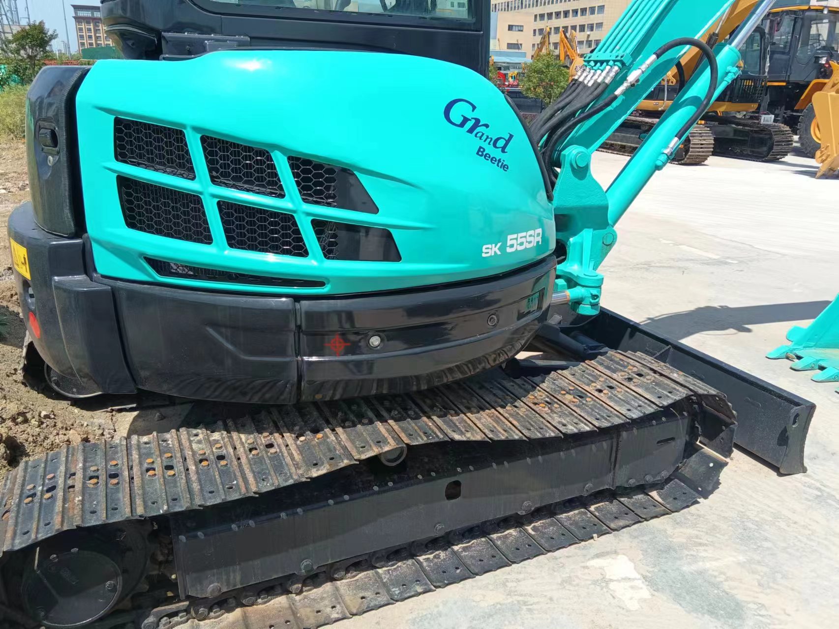 2016 Kobelco SK55SR Crawler Excavator/ Used Hydraulic Excavator with Original Cylinder