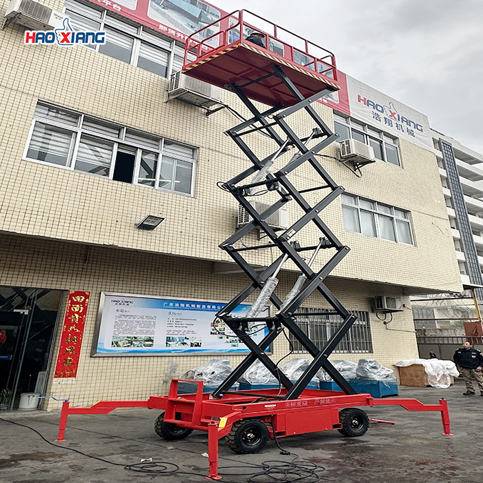 3000mm-16000mm Mobile Scissor Lift Platform Movable Hydraulic Lift