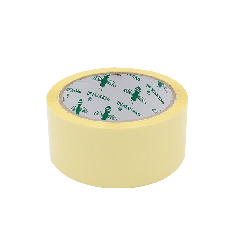 Off-White BOPP Parcel Packing Tape For Carton Box Customized Service