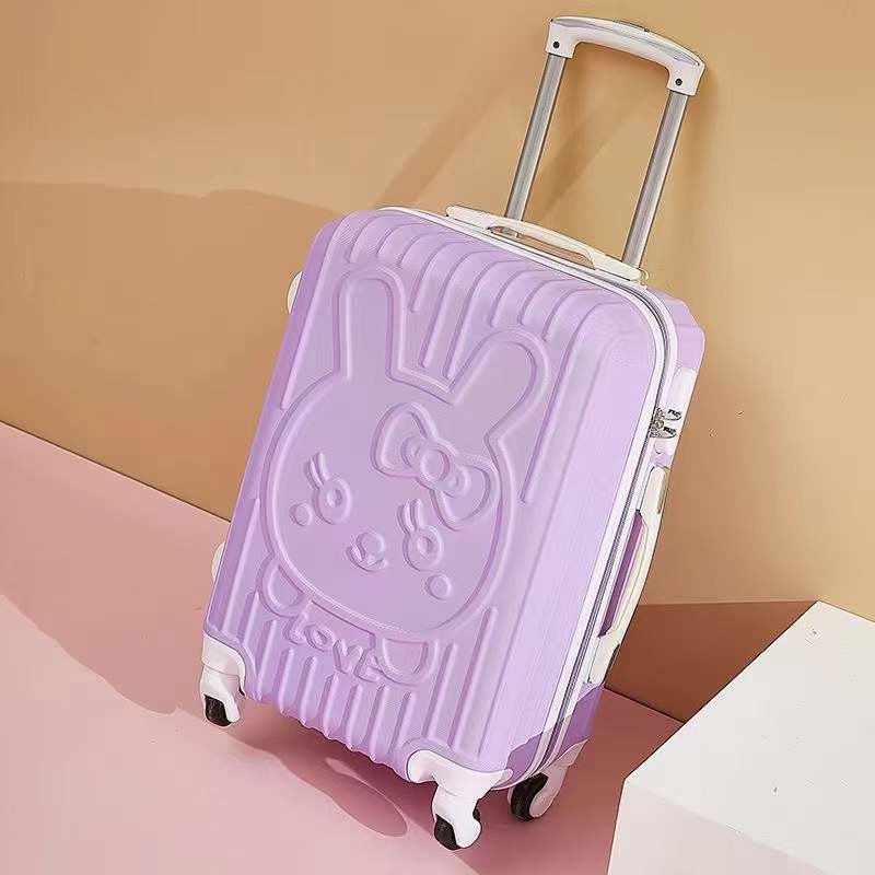 New Love Cartoon Cute Cat Mother Trolley Suitcase Universal Luggage Sets Wheel Suitcase 20 Inch Boarding Case AP875