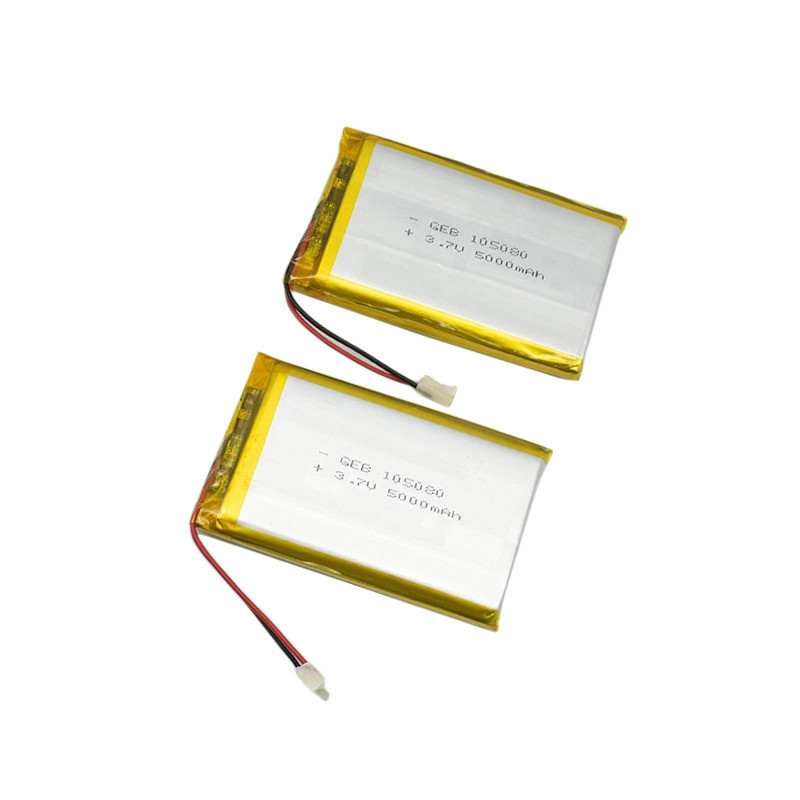 3.7V 5000mAh 105080 Lithium Polymer Cell Constant Current 1C