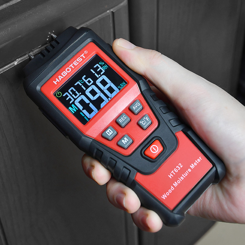99.9% HT632 Humidity Tester Digital Wood Moisture Meter
