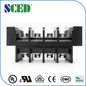 Buy cheap PBT Electrical Terminal Block , Steel M6 Barrier Strip Connector product