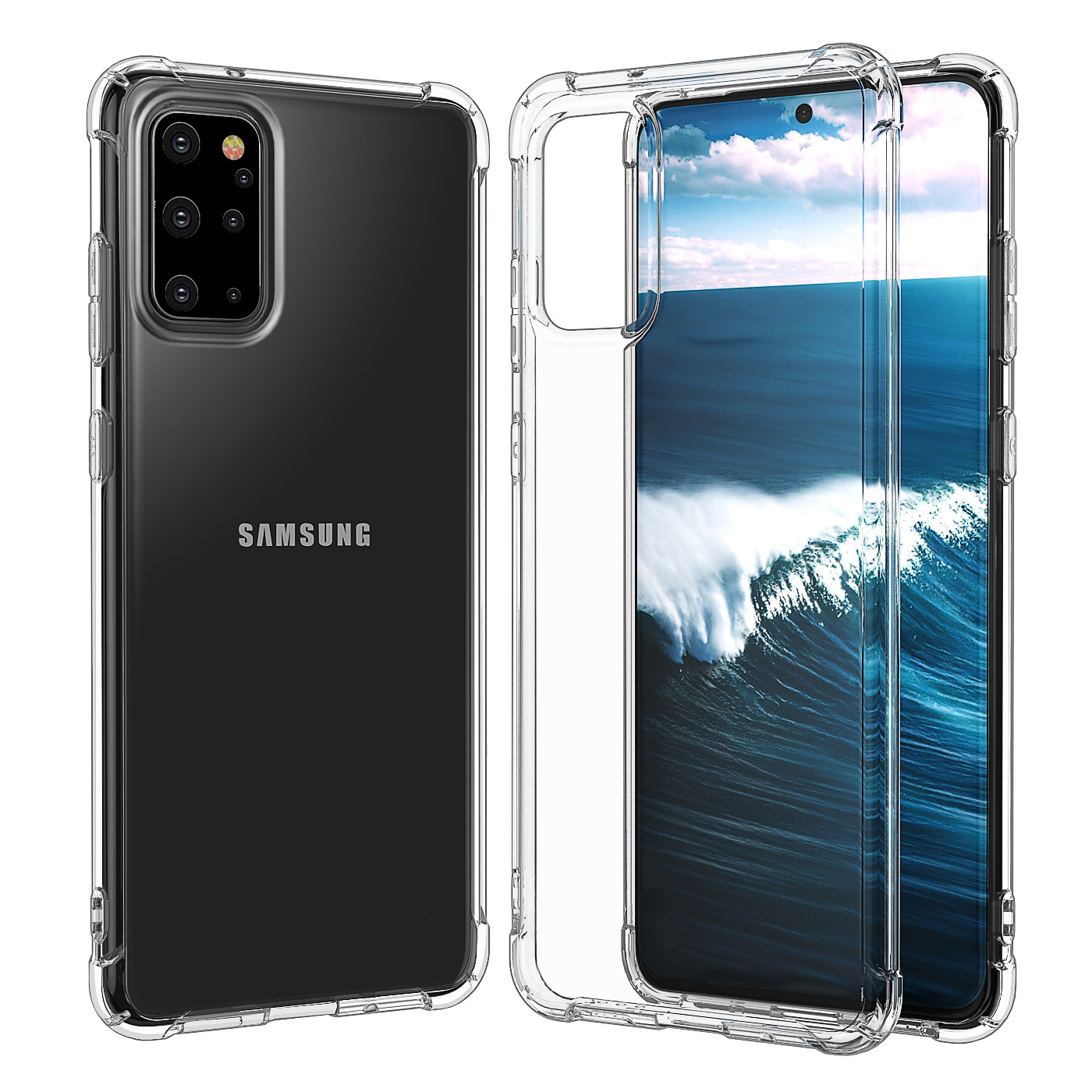 Customized Logo High Protection Iphone Case Samsung Galaxy S20 Plus Shockproof
