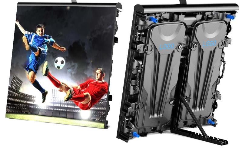 960B waterproof indoor outdoor empty cabinet die casting aluminum rental led display screen frame cabinet module p8 p2.5