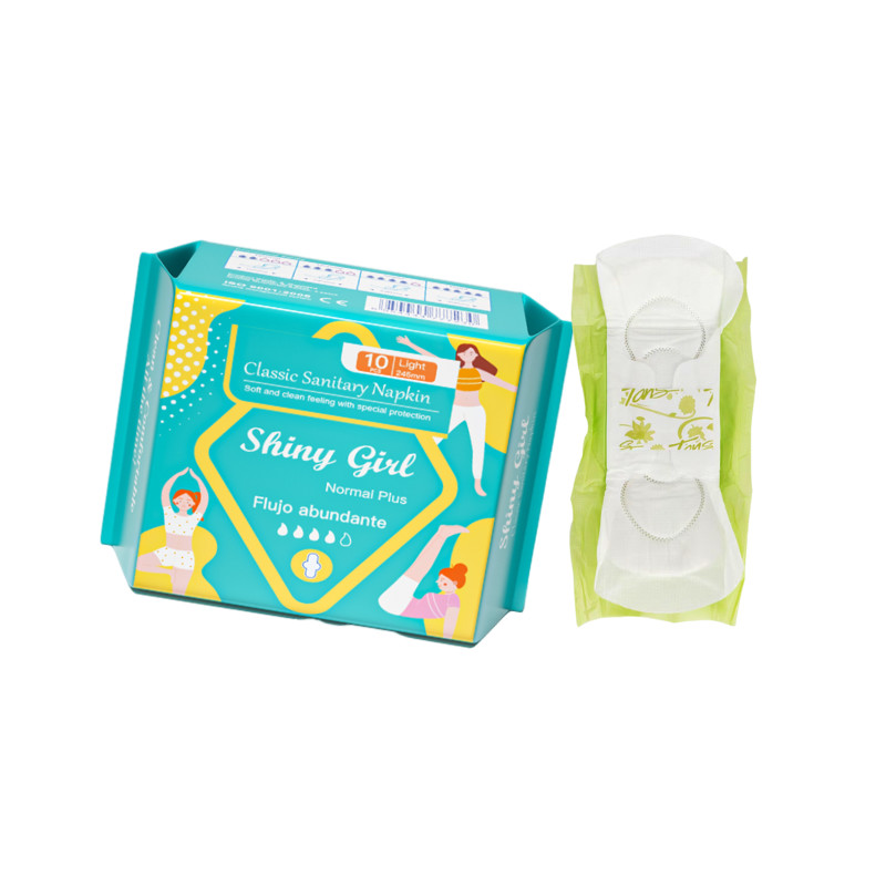 Highly Absorbent Woman Customized Ladies Panty Liners Girl Sanitary Napkin Towel