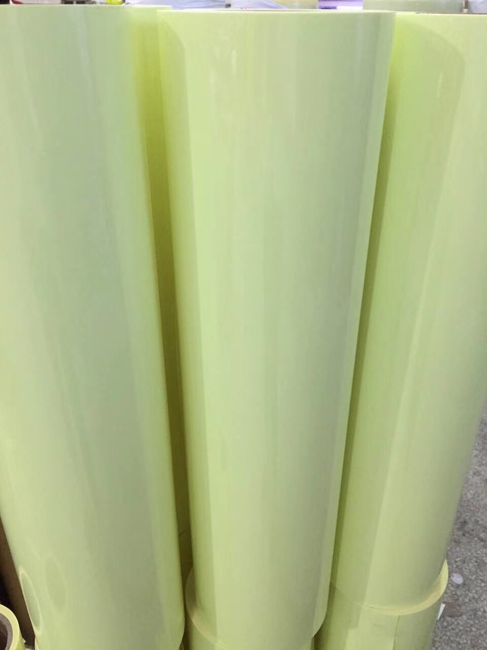 OEM 0.62m Photoluminescent Self Adhesive Vinyl Glow In The Dark Vinyl Stickers