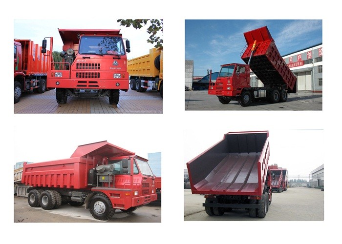 SINOTRUK Howo 371hp 6X4 70 Ton Mining Tipper Truck