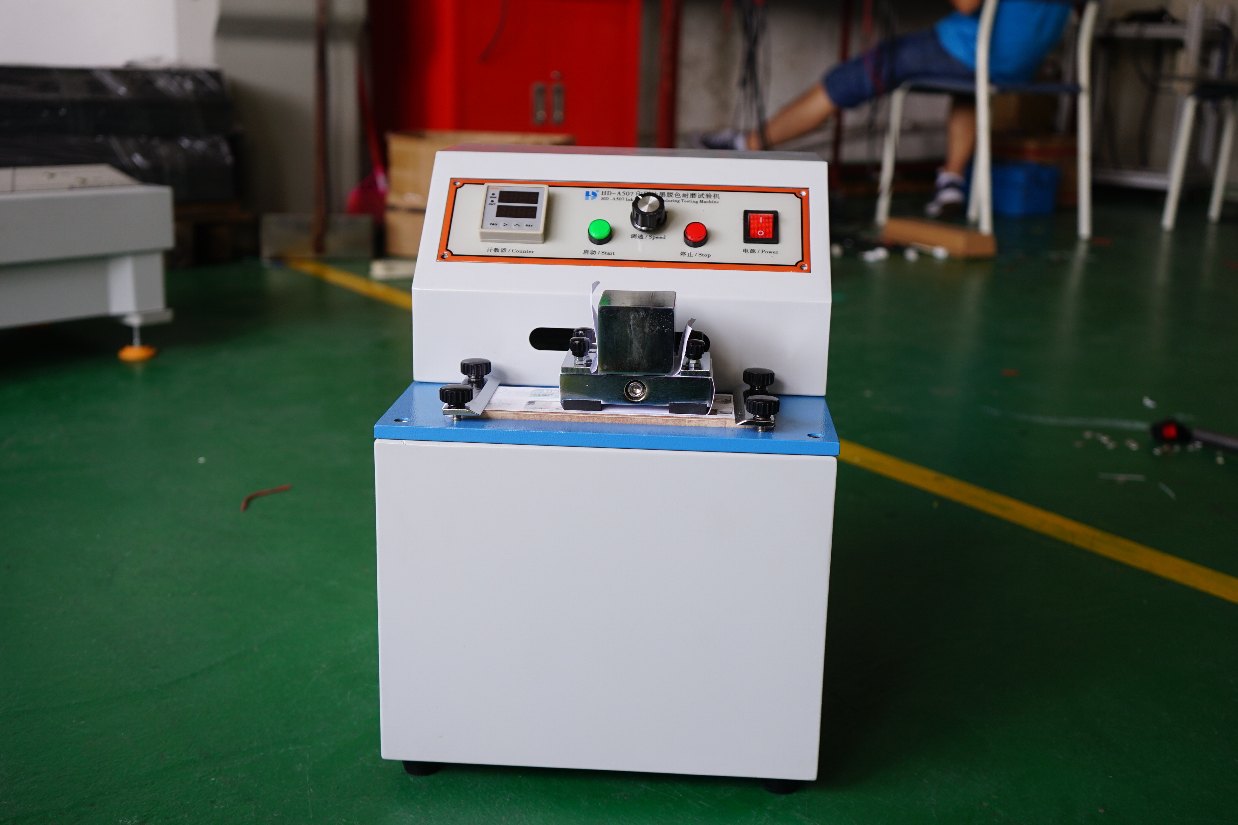 Rub Resistance Paper Testing Equipments With Microcomputer Control