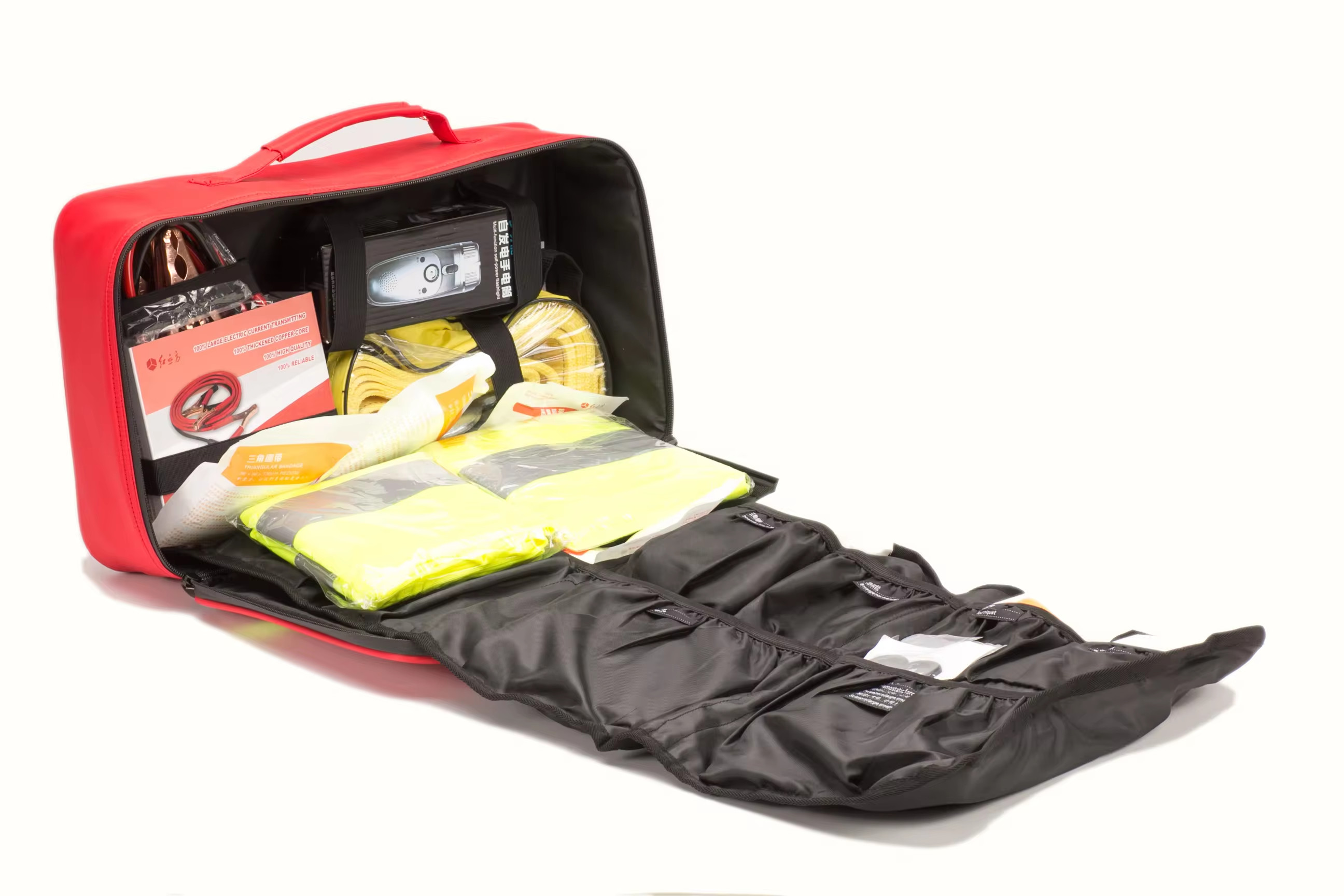 Red Color First Aid Tactical Bag Compact Lightweight And Packed With Essential Supplies First Aid Kit Bag Medical Kit