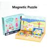 Buy cheap Preschool Magnetic Educational Jigsaw Puzzles Board Traffic Dress For Children from wholesalers