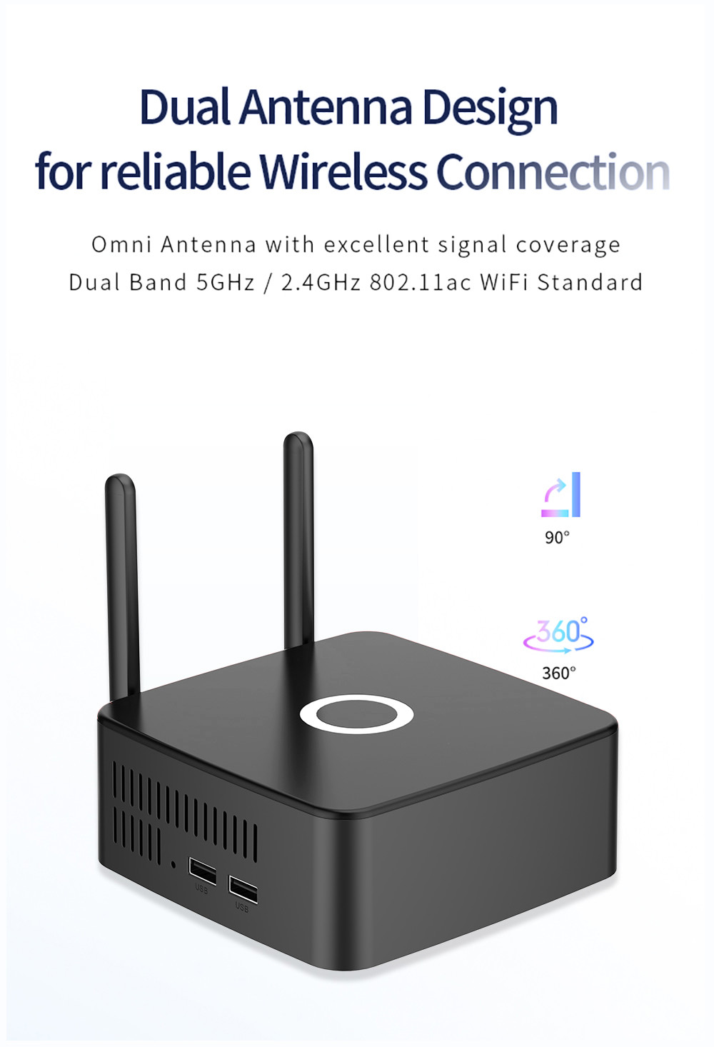 3840X2160P Wireless Kvm Extender Hdmi Transmitter For Mac Win