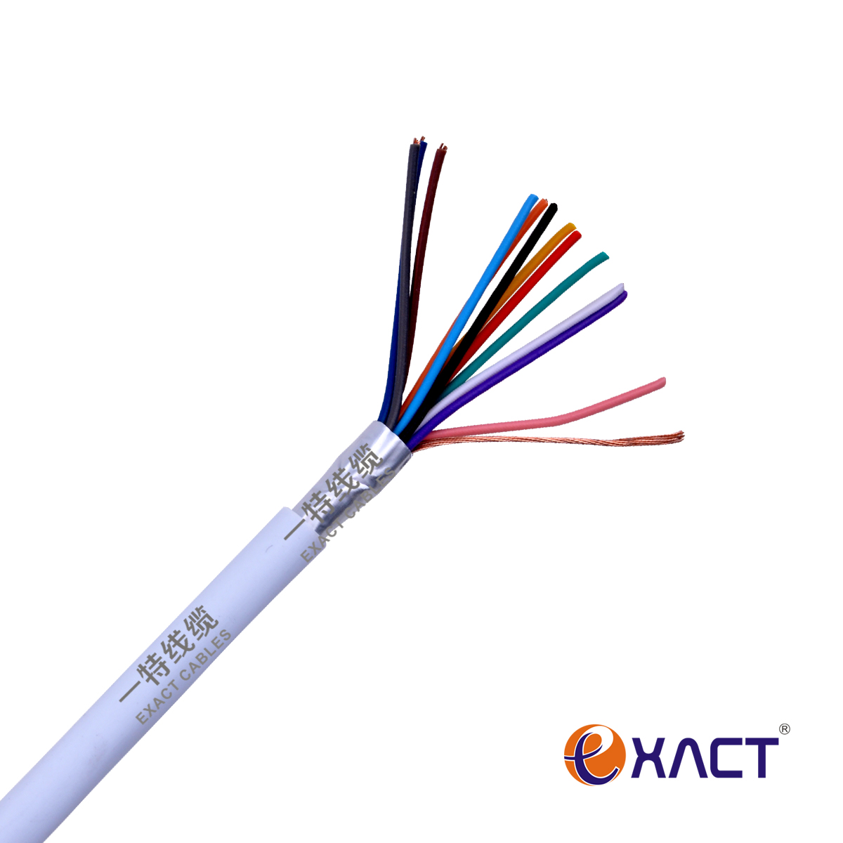 2/4/6/8/10/12/14/16/18/20cores Shielded TCCAM Alarm Cable with PVC Insulation and Jacket