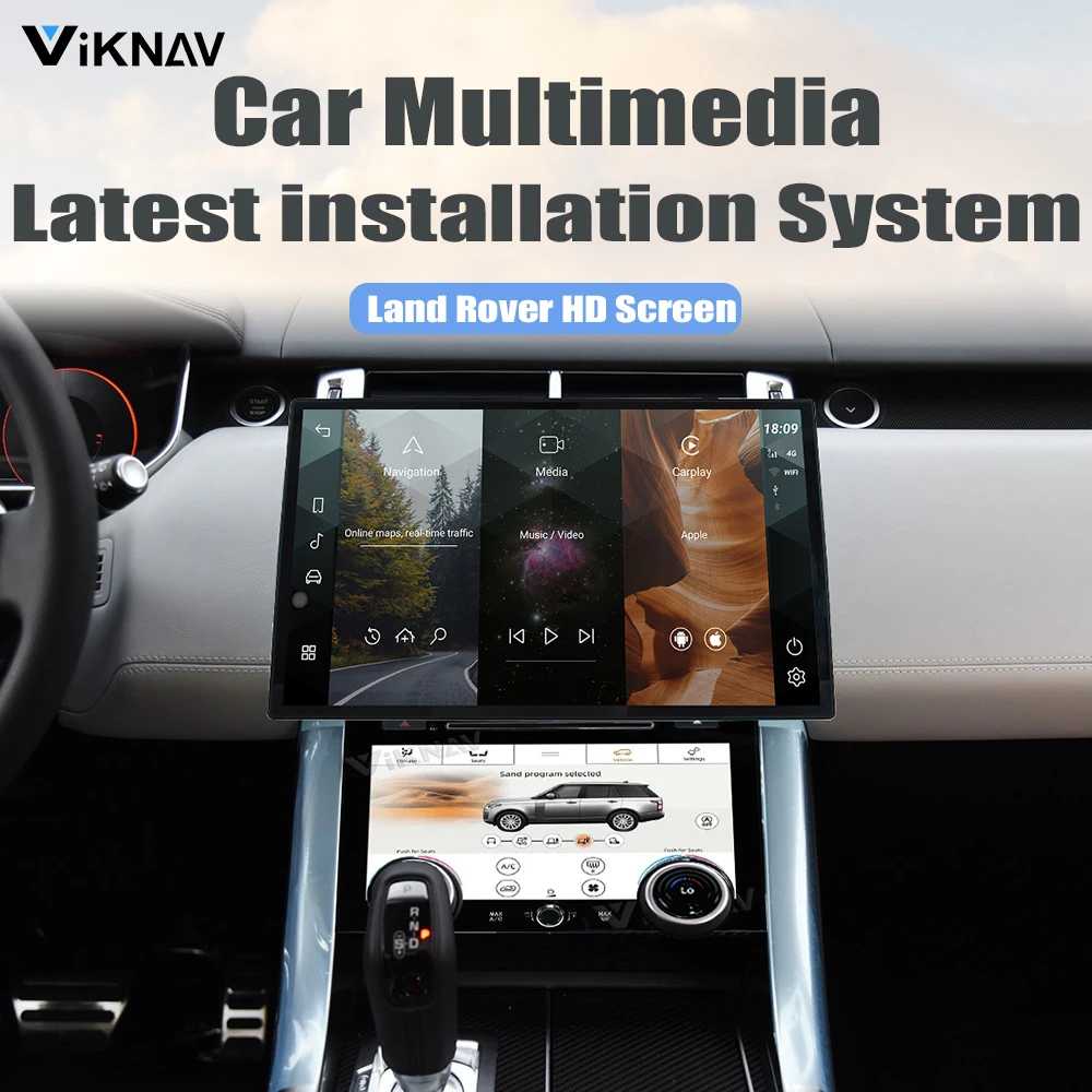 Auto Stereo Car Radio For Range Rover Sport L494 2013-2017 Carplay Android Multimedia Player GPS Navigation Head Unit