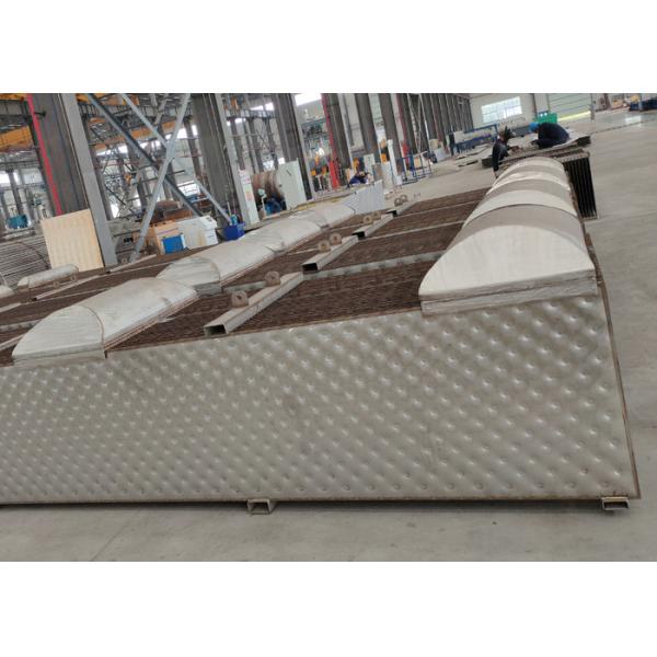 Commercial Pillow Plate Heat Exchangers Refrigeration Cooling Fiber Laser Cold Plate