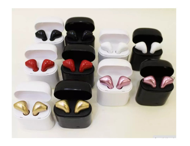 Customized Bluetooth Phone Accessories I7s TWS Earphones BT 4.2 EDR HIFI Auricular For IOS