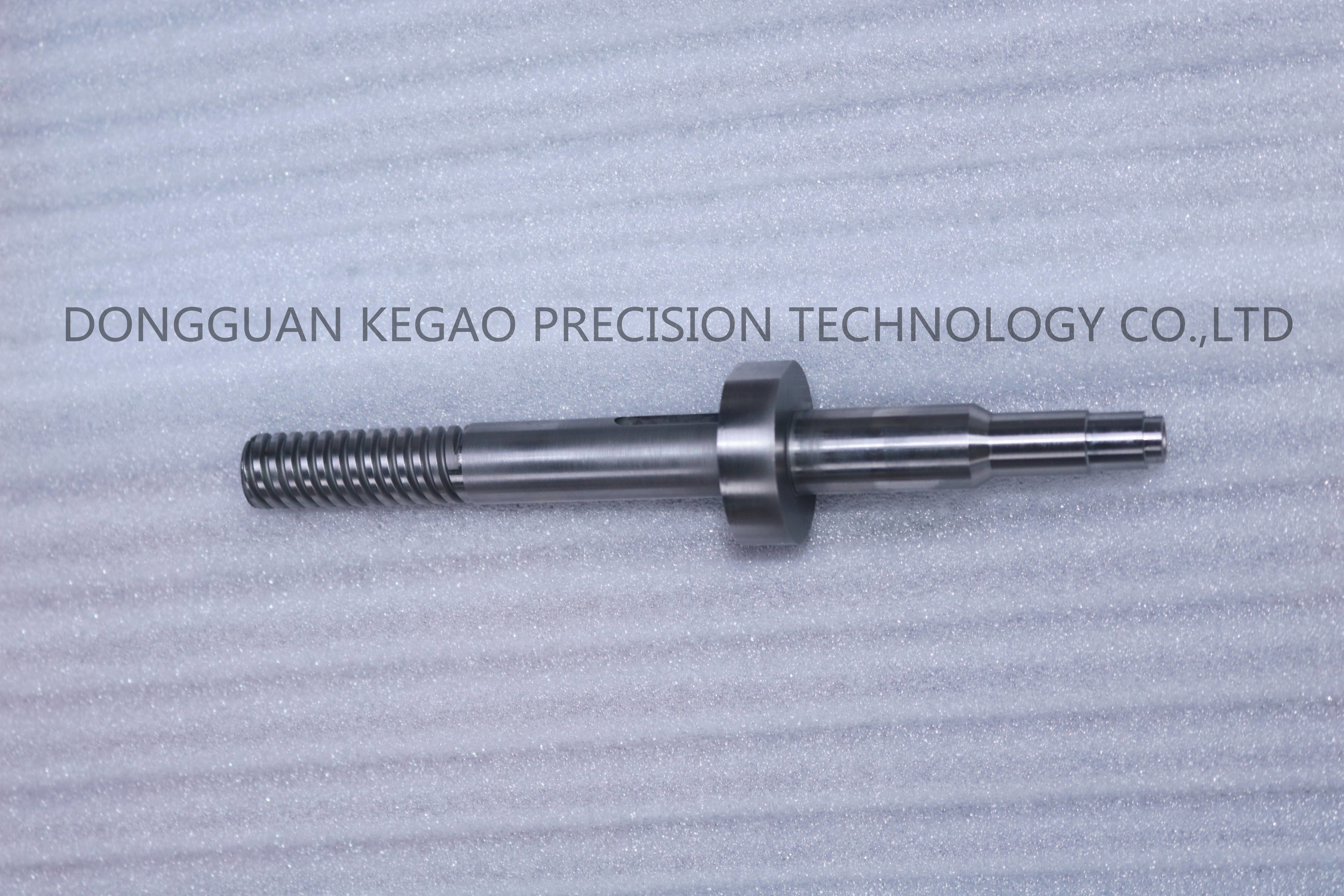 Auto Injection Molding Machine Screw ASSAB ELMAX Material Polishing