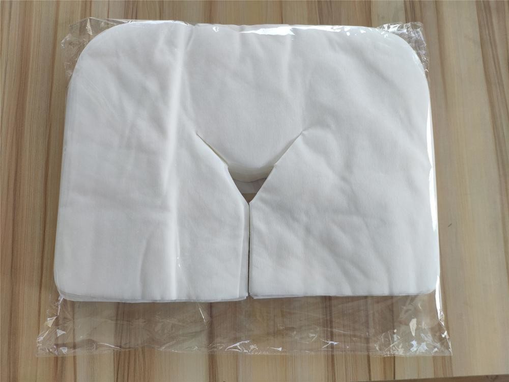 Fitted 50gsm 28*36cm Disposable Face Cradle Cover