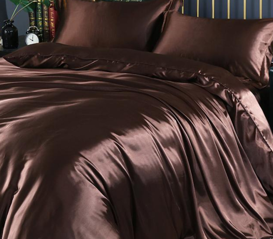 22 Momme Silk Sheet Set 1.5m 5 Feet 4PC Bedding Set Chinese Silk Duvet Cover