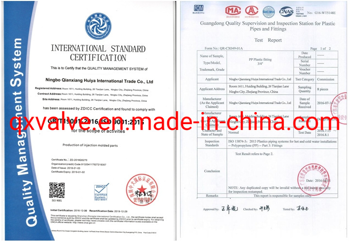 Heat Resistant PPR Tube Fitting for Hot Water Supply Reducing Elbow, Cross, Plug