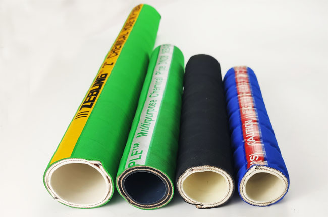 Flexible UHMWPE Chemical Hose EPDM Chemical Transfer Hose Acid Solvent Resistant